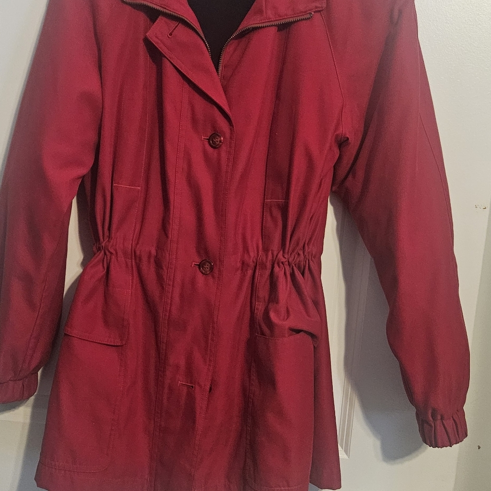 Men Small Red Jacket - image 5